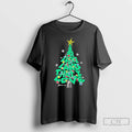 Classic Cleveland That I Love Christmas Tree Decorated Graphic