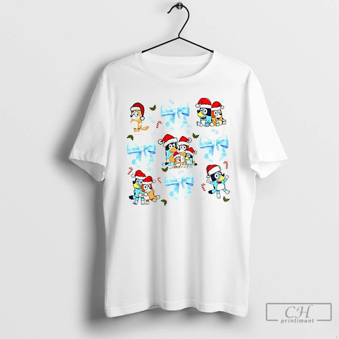 Classic Coquette Blue Dog This Episode Of Bluey Is Called Snowman Christmas T Shirts Sweater
