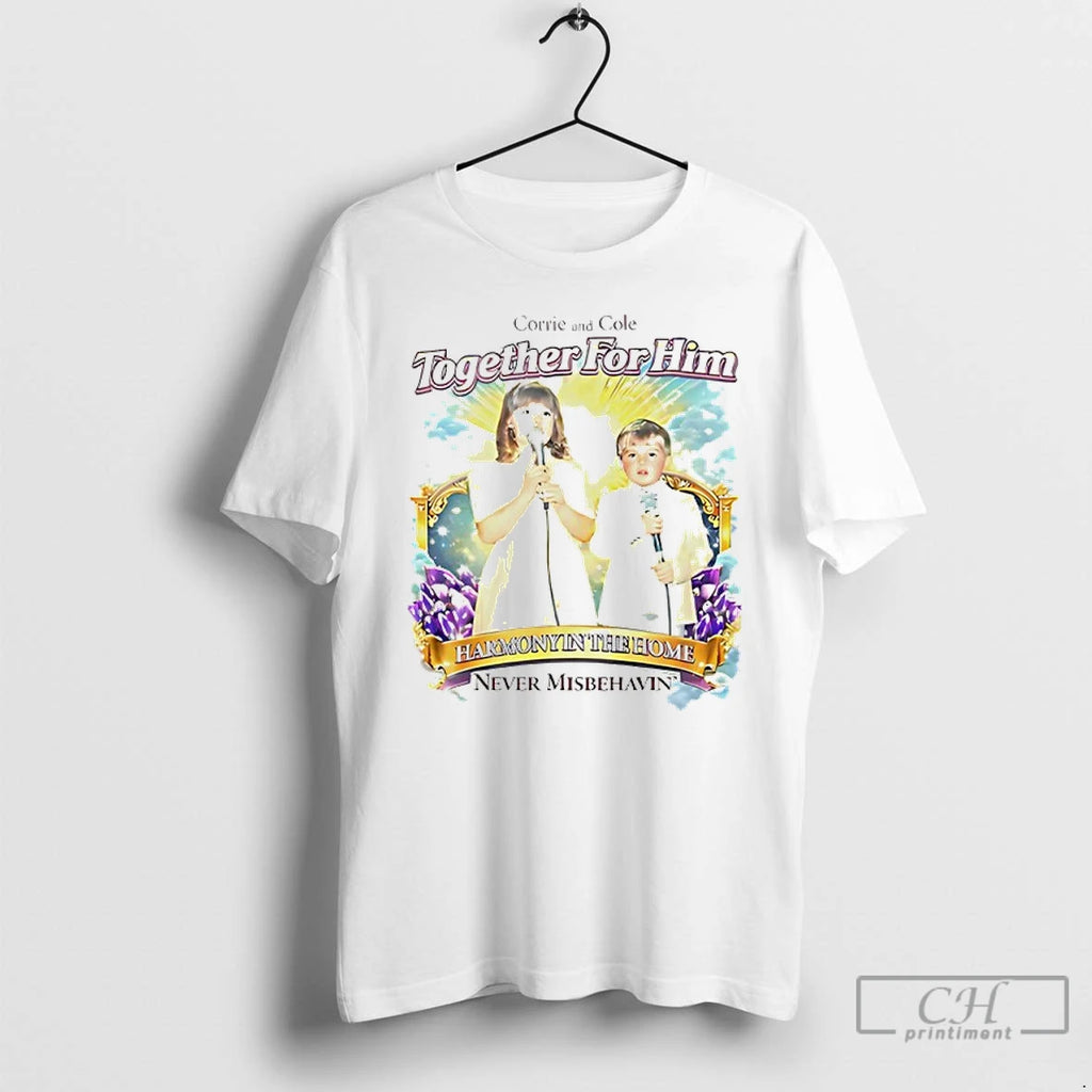 Classic Corrie And Cole Together For Him Harmonyin The Home Family Collection T Shirts Sweater
