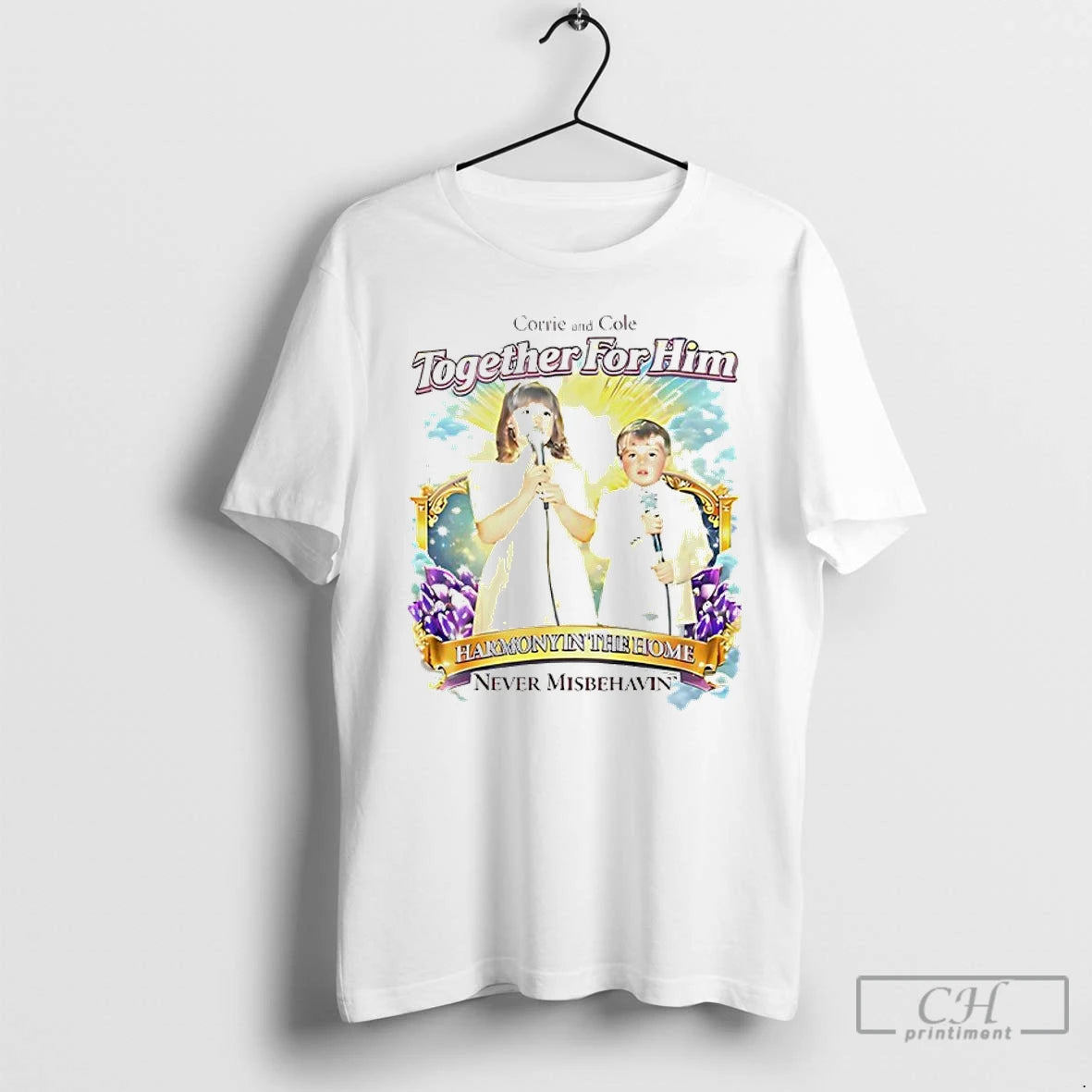 Classic Corrie And Cole Together For Him Harmonyin The Home Family Collection T Shirts Sweater
