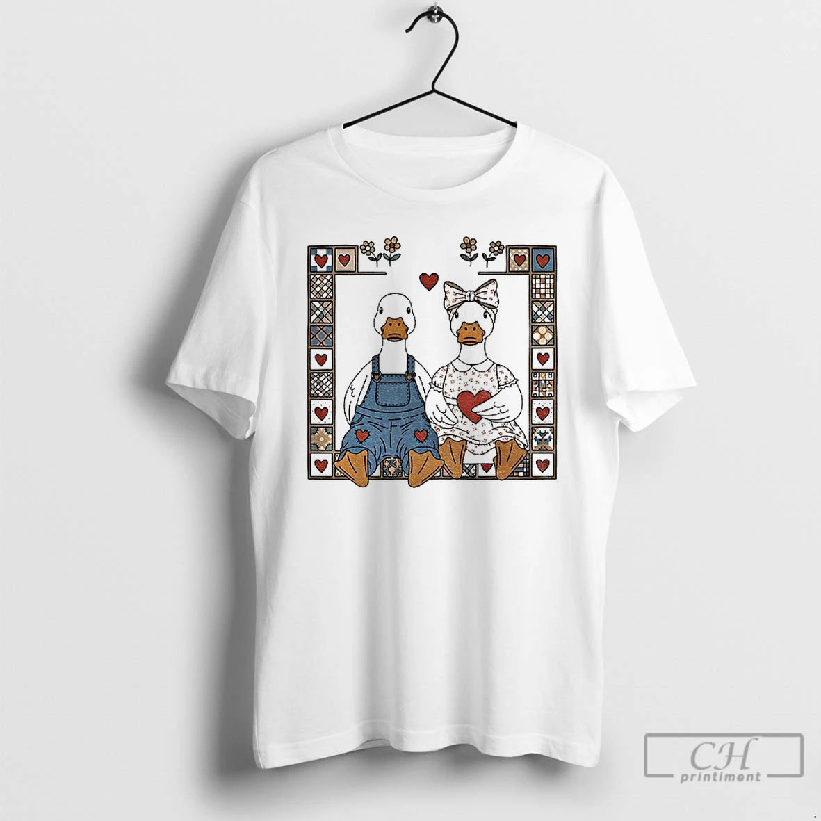 Classic Cottagecore Goose Cute Lover Vintage