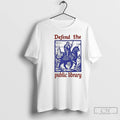 Classic Defend The Public Library Graphic