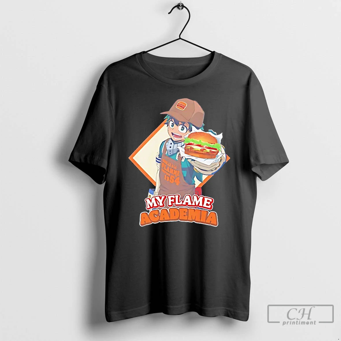 Classic Deku Burger King My Flame Academia