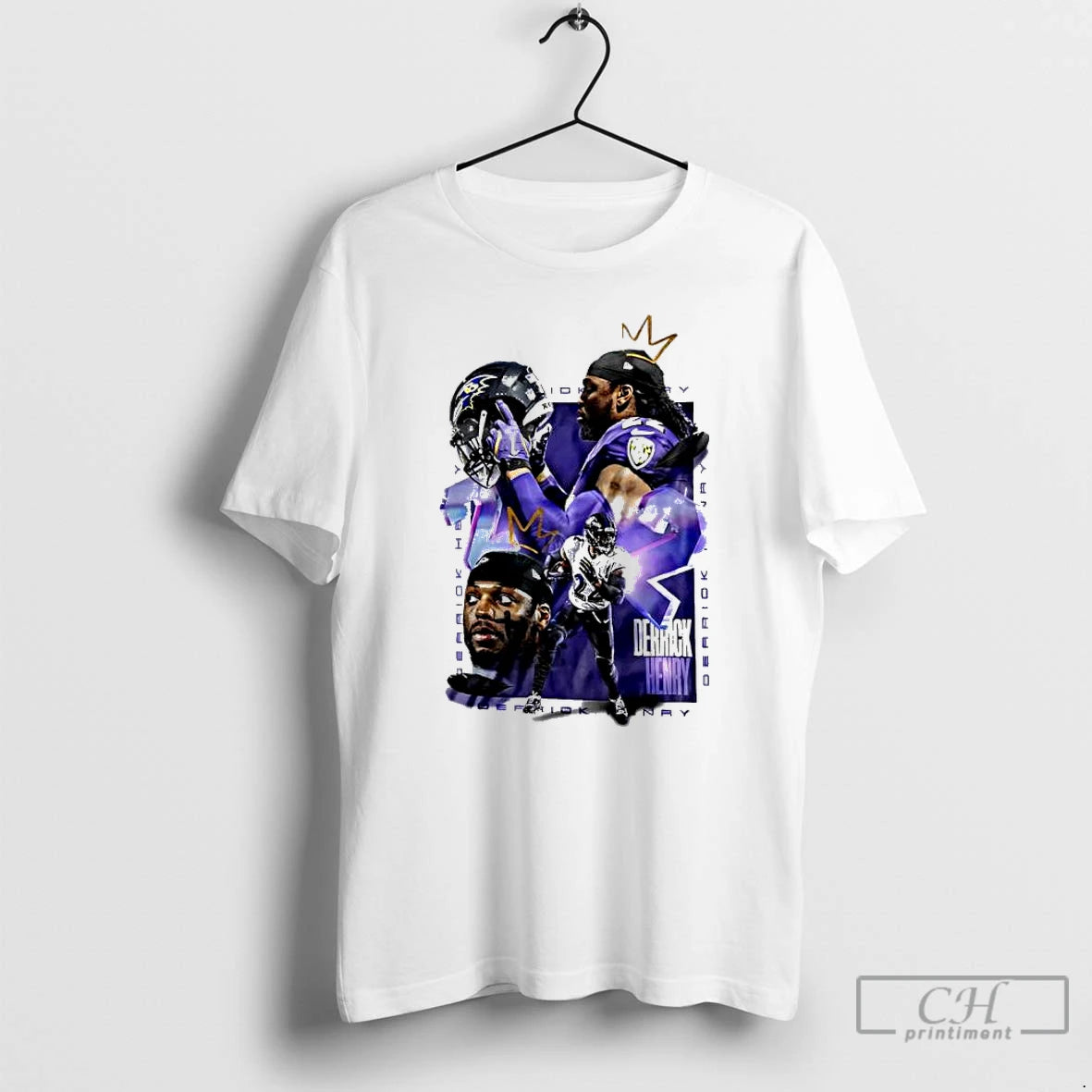 Classic Derrick Henry King Henry Baltimore Ravens Graphic