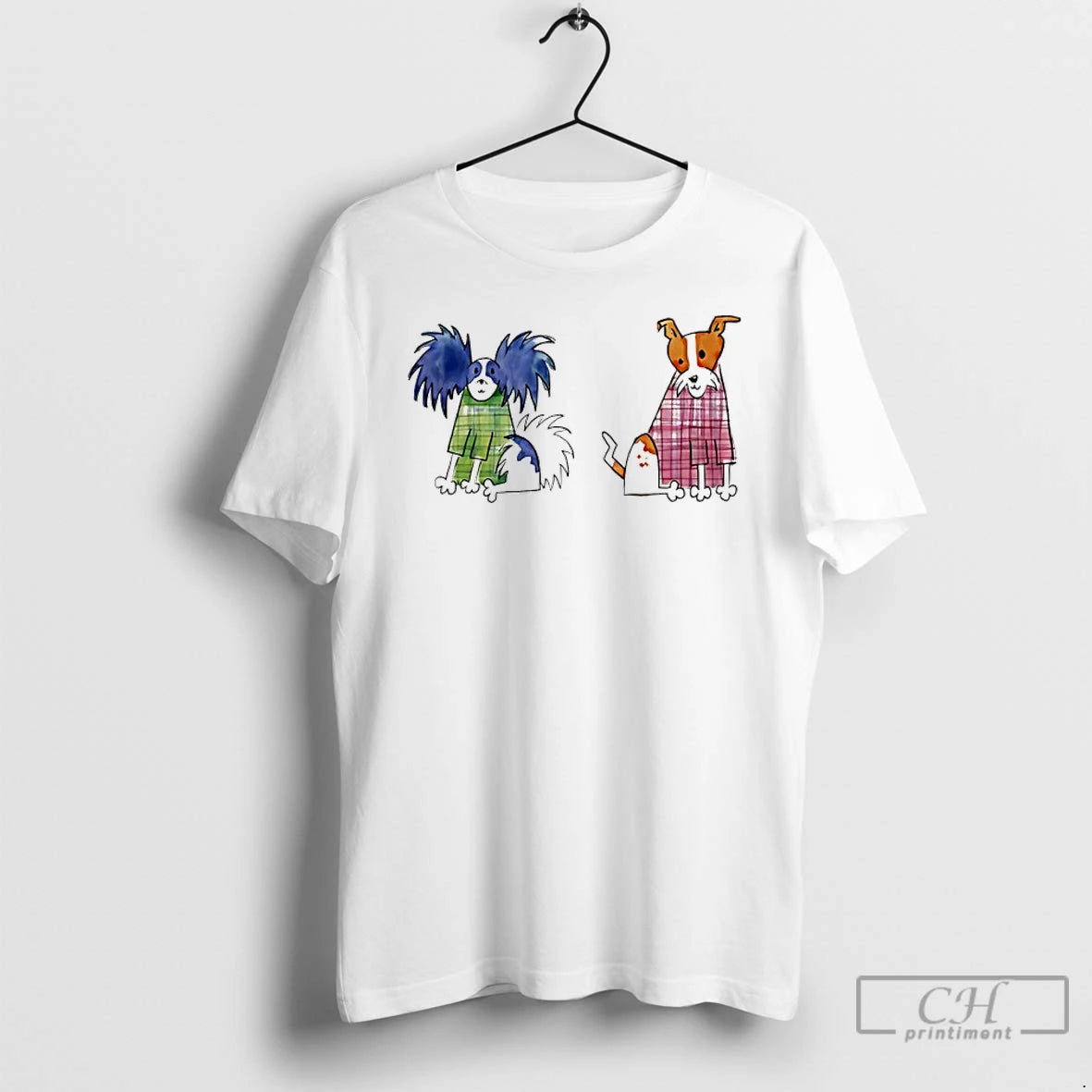 Classic Dogs In Jumpers Graphic Art