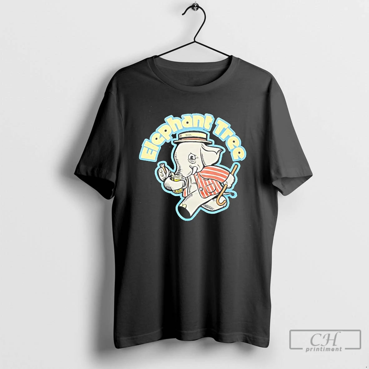 Classic Elephant Tree Graphic