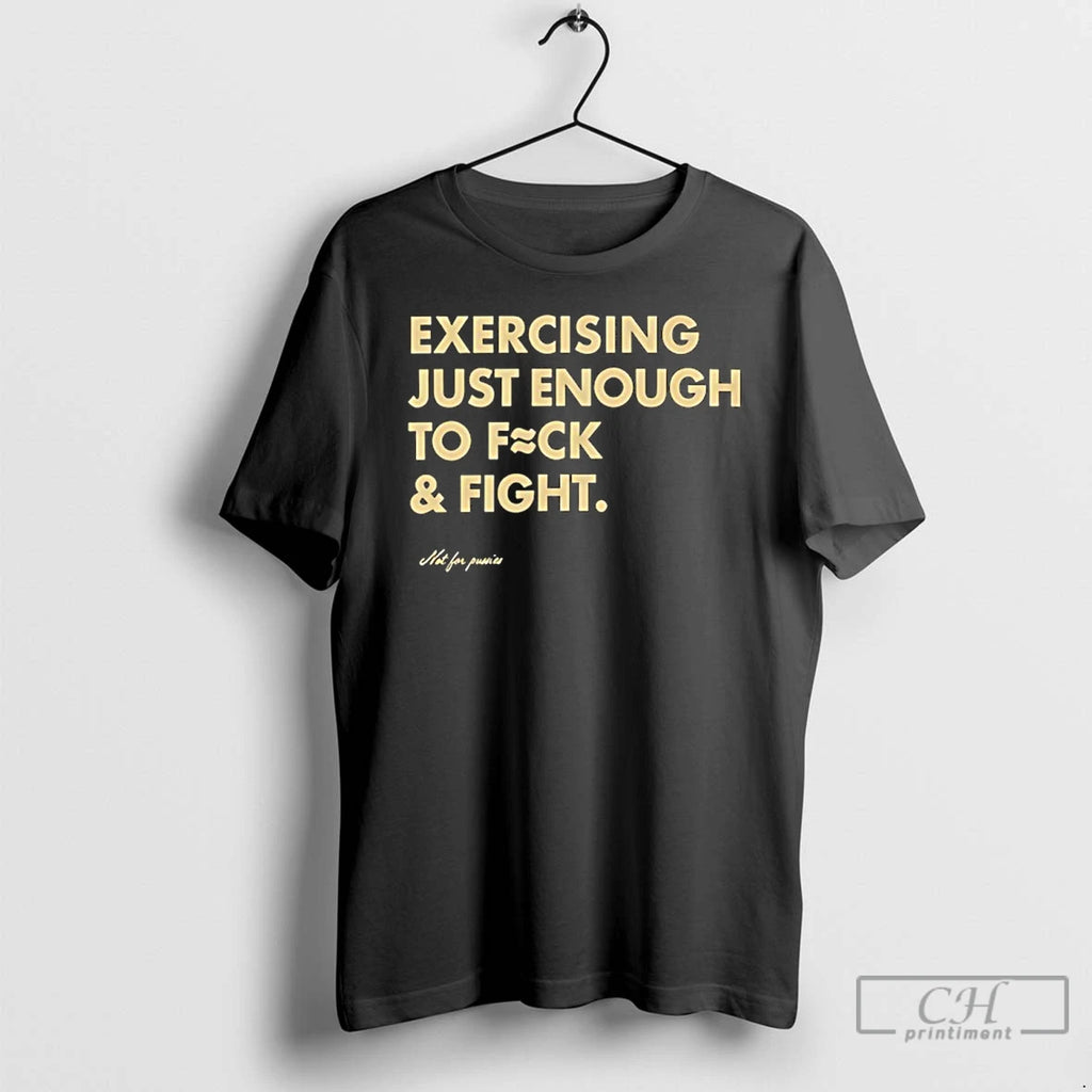 Classic Exercising Just Enough To Fck And Fight