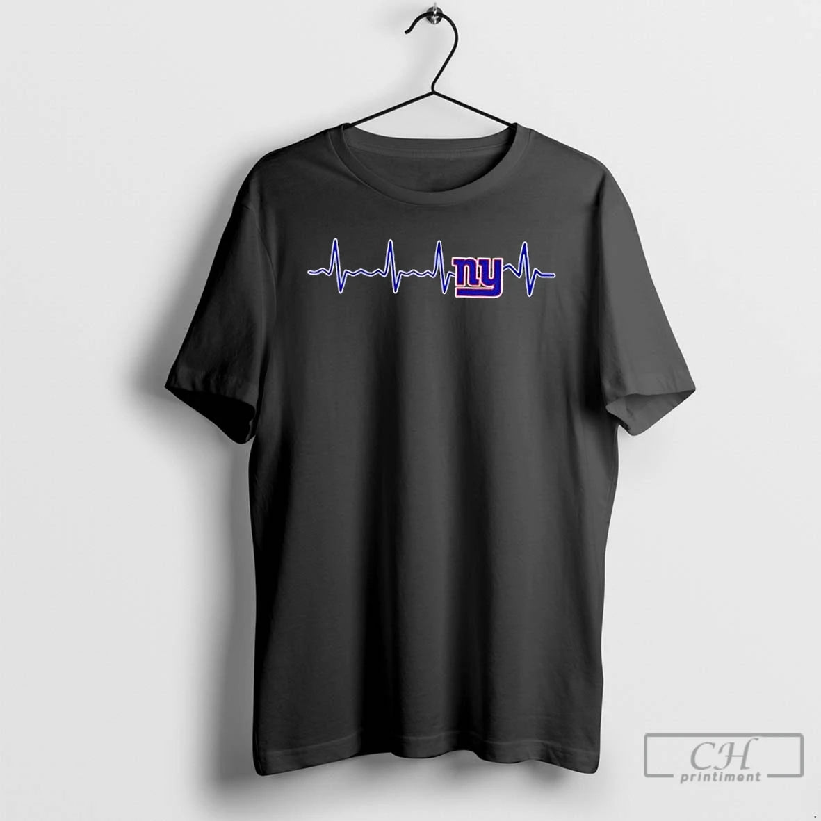 Classic Fans Heartbeat Love New York Giants Football