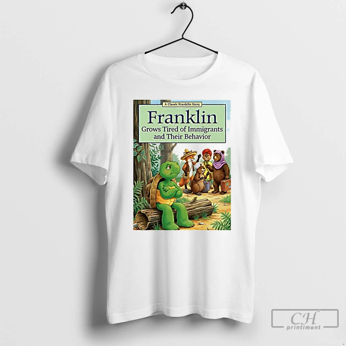 Classic Franklin Grows Tired Of Immigrants And Their Behavior