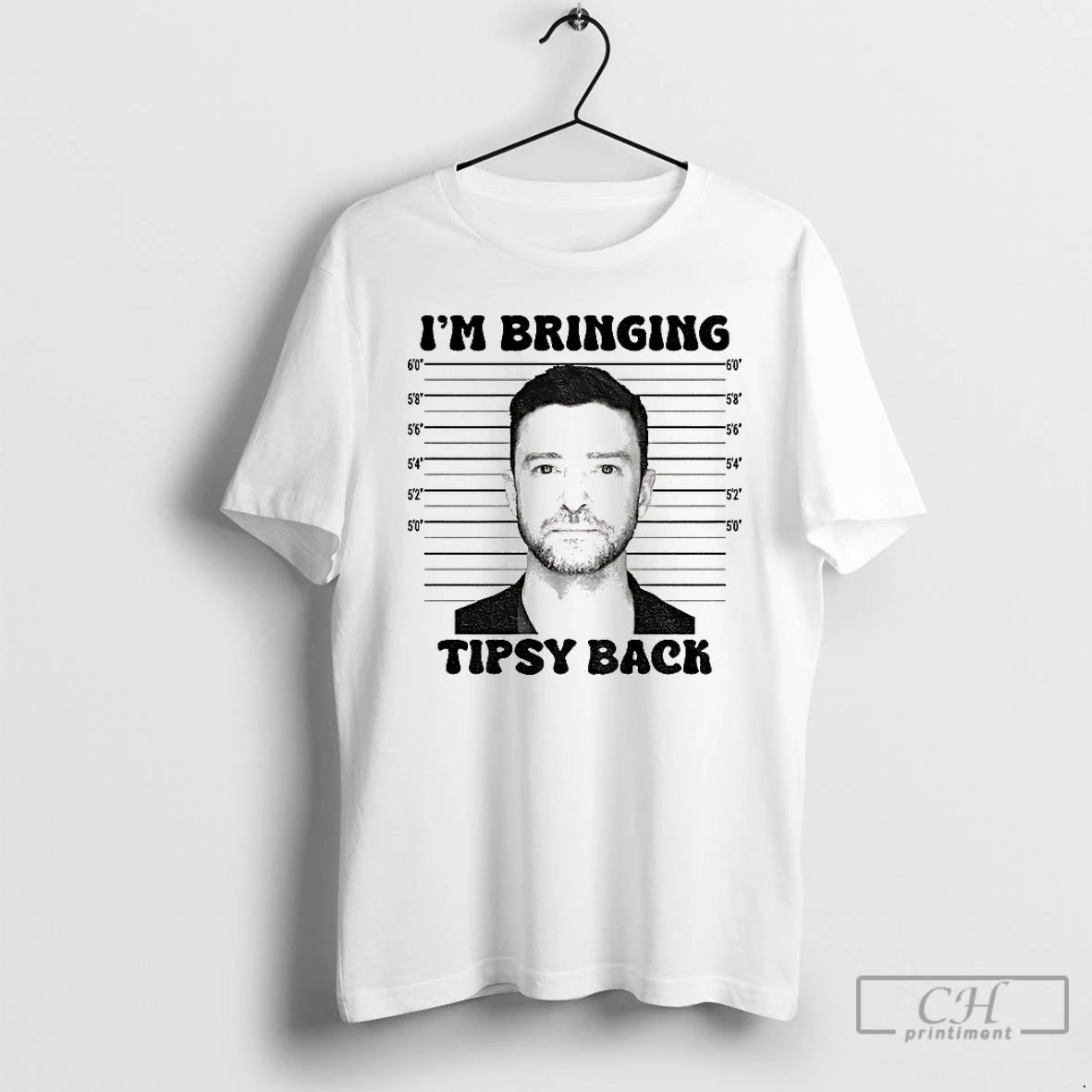 Classic Free Justin Im Bringing Tipsy Back Mugshot Vintage