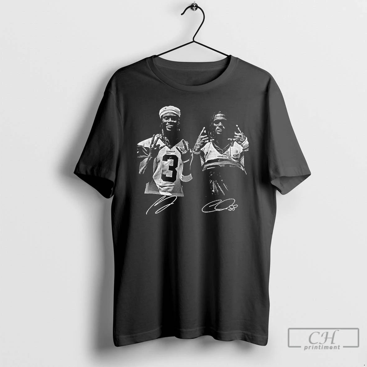 Classic George Pickens And Ceedee Lamb Dallas Football American Signature Graphic