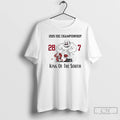 Classic Georgia Bulldogs 2025 Sec Conference Championship 28 7 King Of The South T Shirts