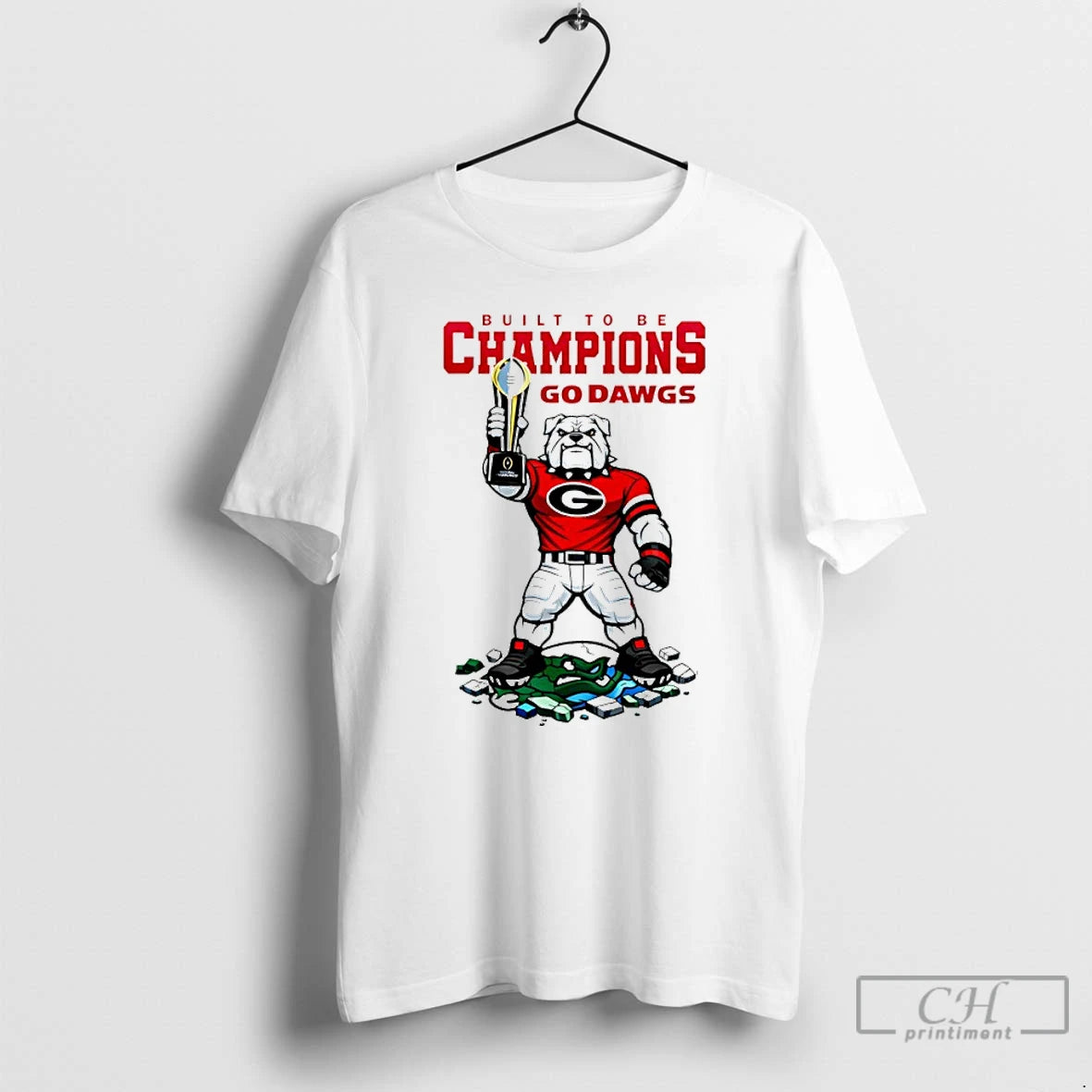 Classic Georgia Bulldogs 2026 Cfp Built To Be Champions Go Dawgs