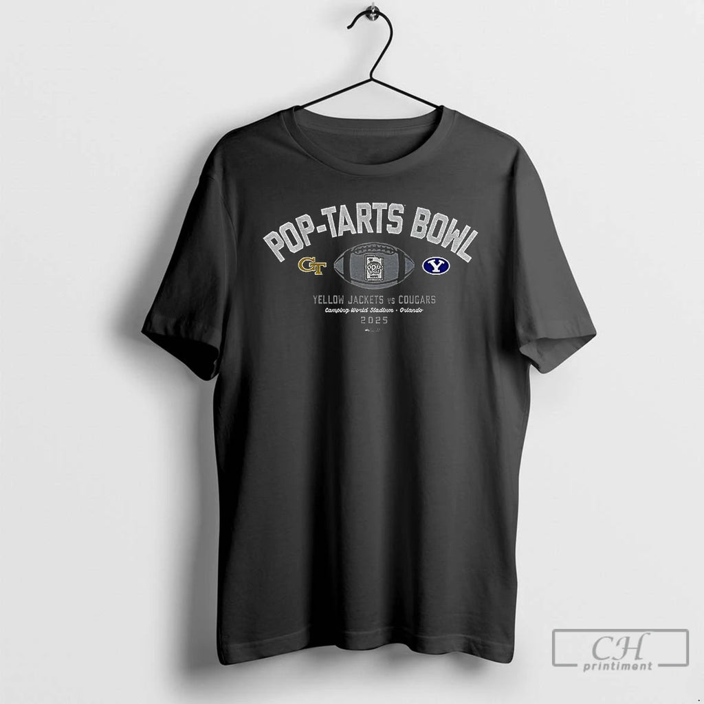Classic Georgia Tech Yellow Jackets Vs Byu Cougars 2025 Pop Tarts Bowl 2 Team