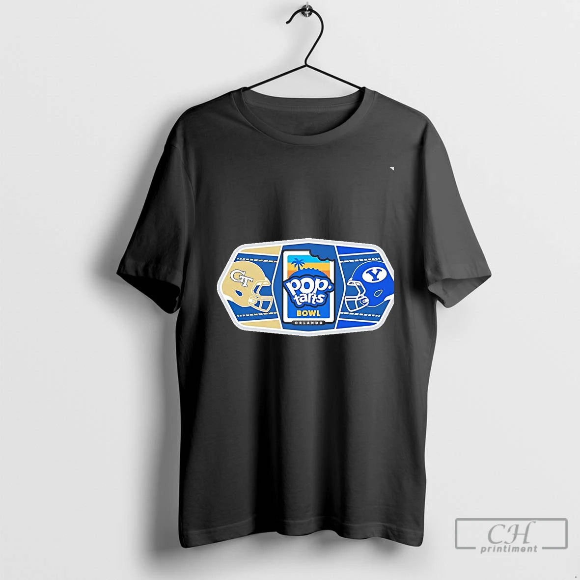 Classic Georgia Tech Yellow Jackets Vs Byu Cougars 2025 Pop Tarts Bowl Helmet Chriast