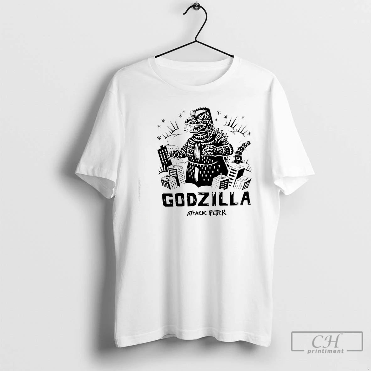 Classic Godzilla Museum Attack Peter Statue