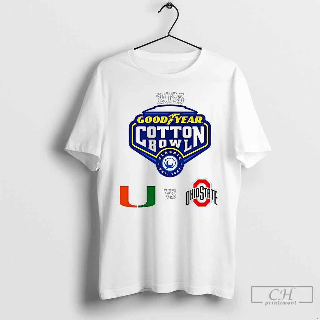 Classic Goodyear Cotton Bowl Cfp Quarterfinals 2026 Miami Vs Ohio State