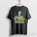 Classic Green Bay Packers Football X Grinch And Max Dog Merry Christmas T Shirts Sweater