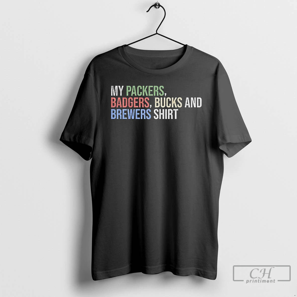 Classic Green Bay Packers My Packers Badgers Bucks And Brewers Football