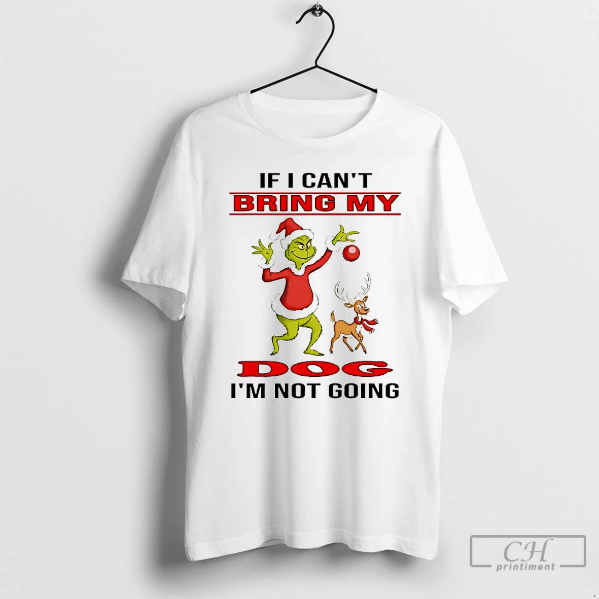 Classic Grinch If I Cant Bring My Im Not Going Christmas 2025 T Shirts Sweater