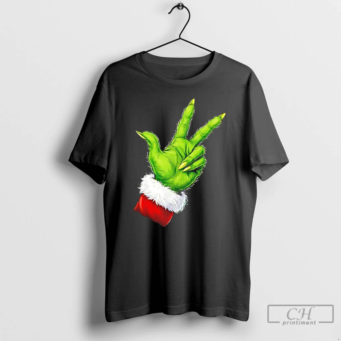 Classic Grinch Holiday Heist Hand