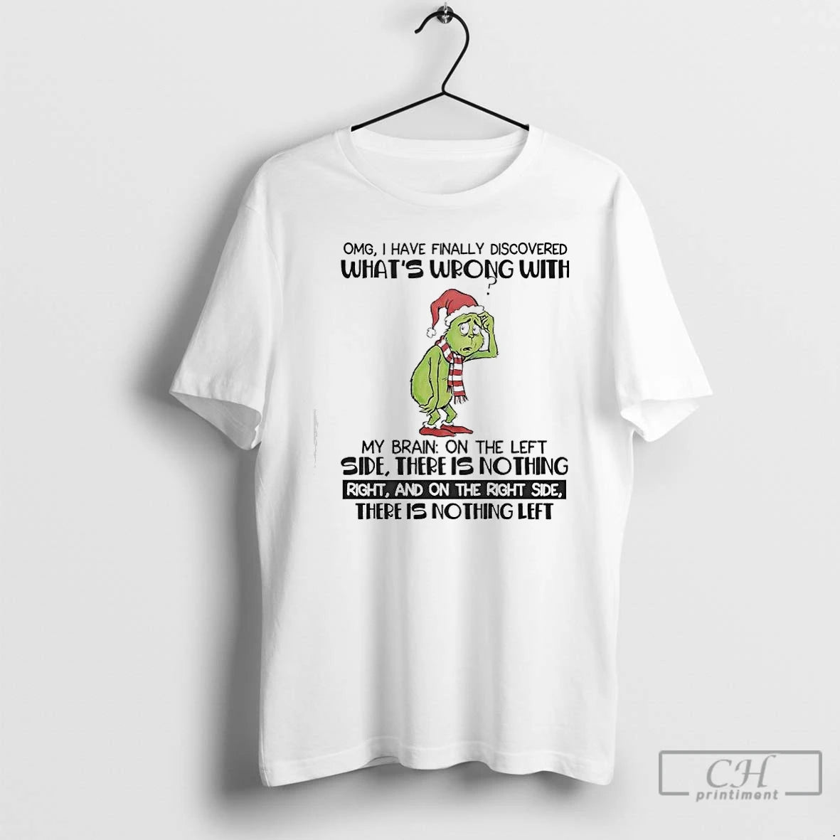 Classic Grinch Omg I Have Finally Discovered Whats Wrong With My Brain T Shirts Sweater