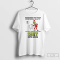Classic Grinch Remember To Poop Before Midnight On Dec 31st Dec 31 T Shirts Sweater