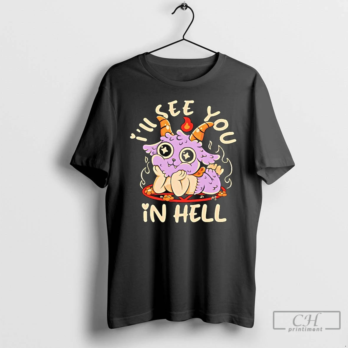 Classic Grumpy Demon Ill See You In Hell