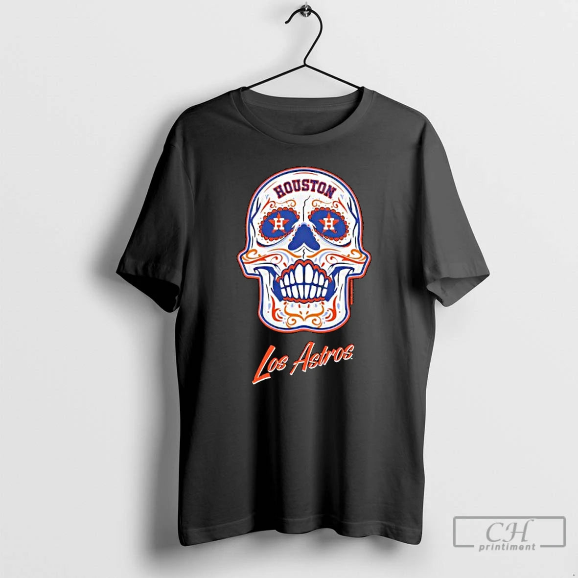 Classic Houston Astros Mitchell Ness Sugar Skull