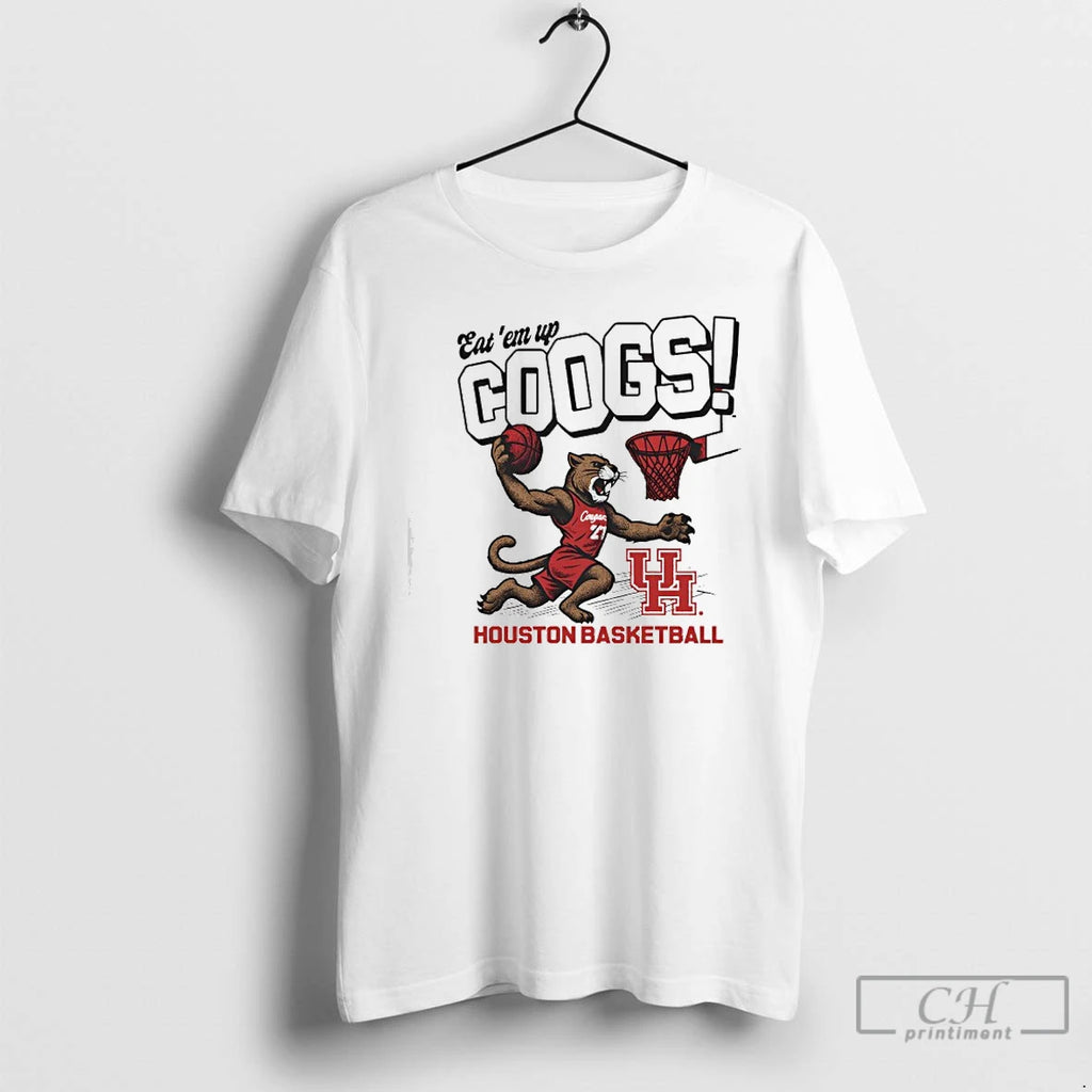 Classic Houston Cougars Eat Em Up Coogs Slam Dunk
