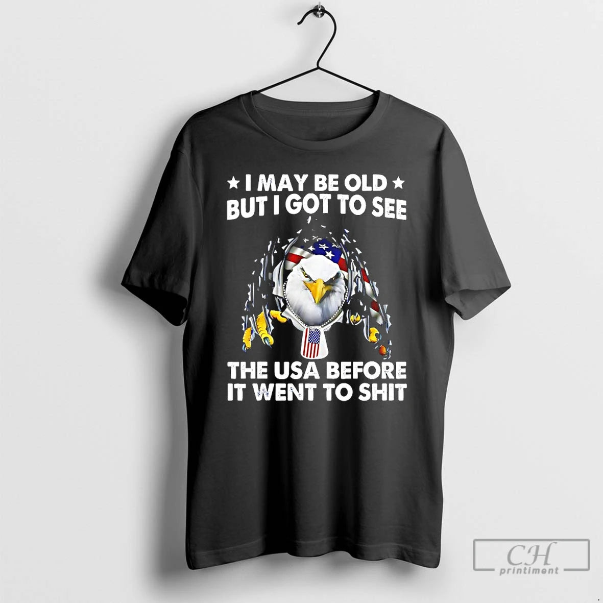 Classic I May Be Old But I Got To See The Usa Before It Went
