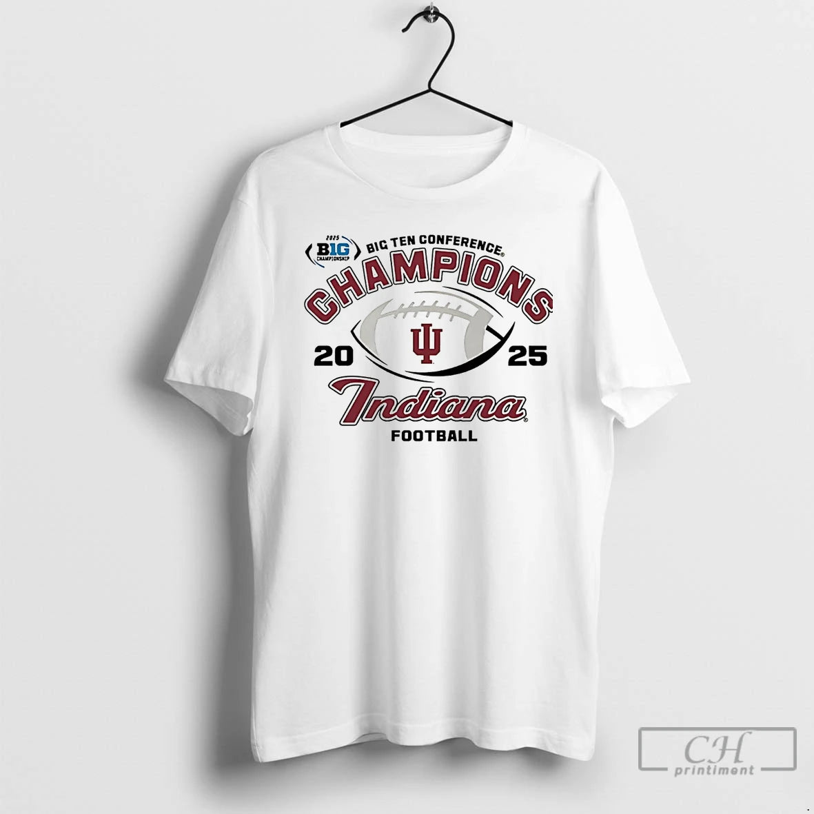 Classic Indiana Football 2025 Big Ten Football Champions