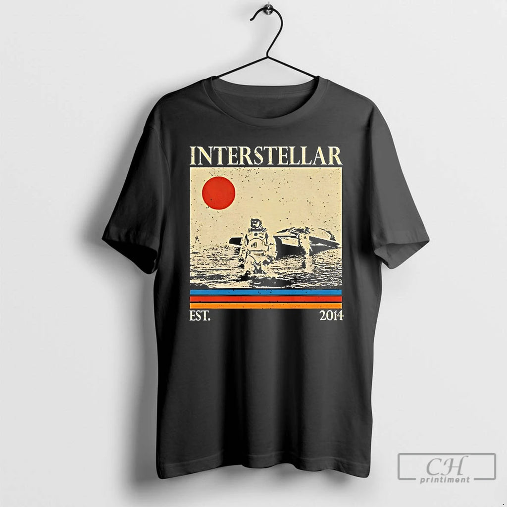 Classic Interstellar Movie Est 2014 Japan Flag Vintage