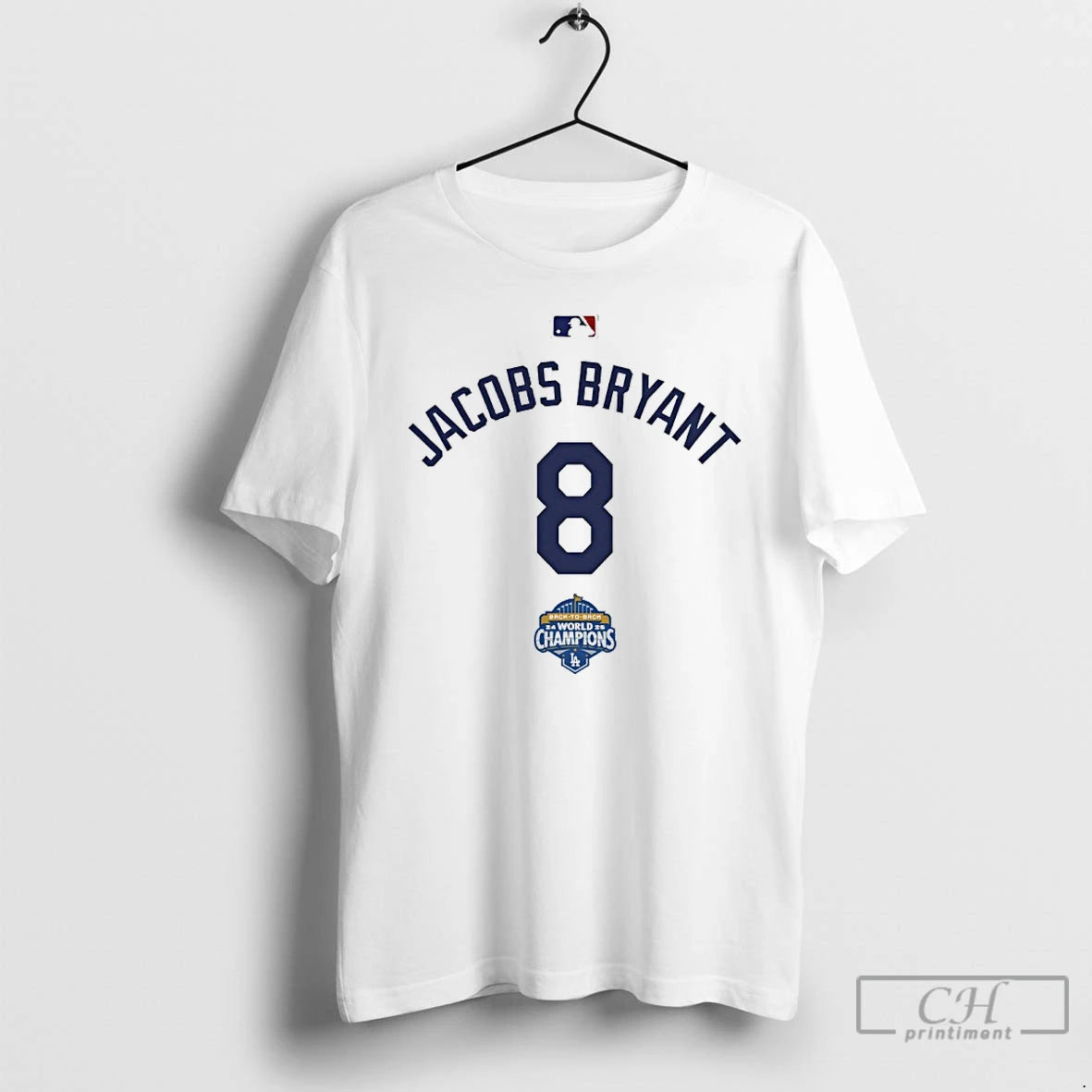 Classic Jacobs Bryant 8 Back To Back Champs World Champions