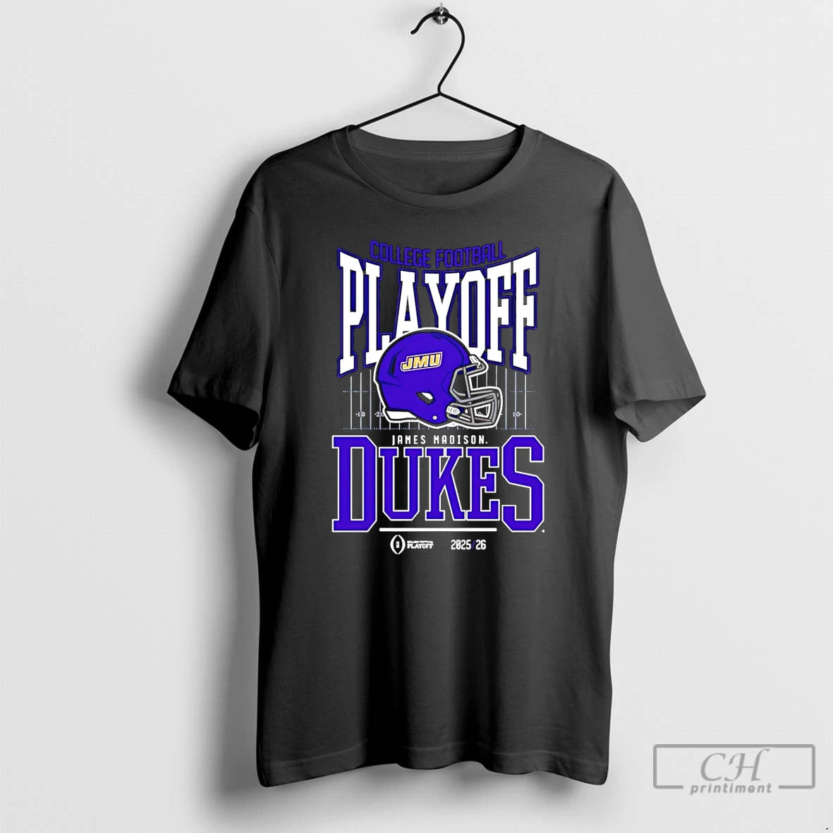 Classic James Madison Dukes College Football Playoff Bound 2025 26 Helmet