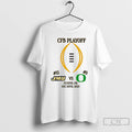 Classic James Madison Vs Oregon 2025 Cfp First Rd Playoff Game 4 T Shirts Sweater