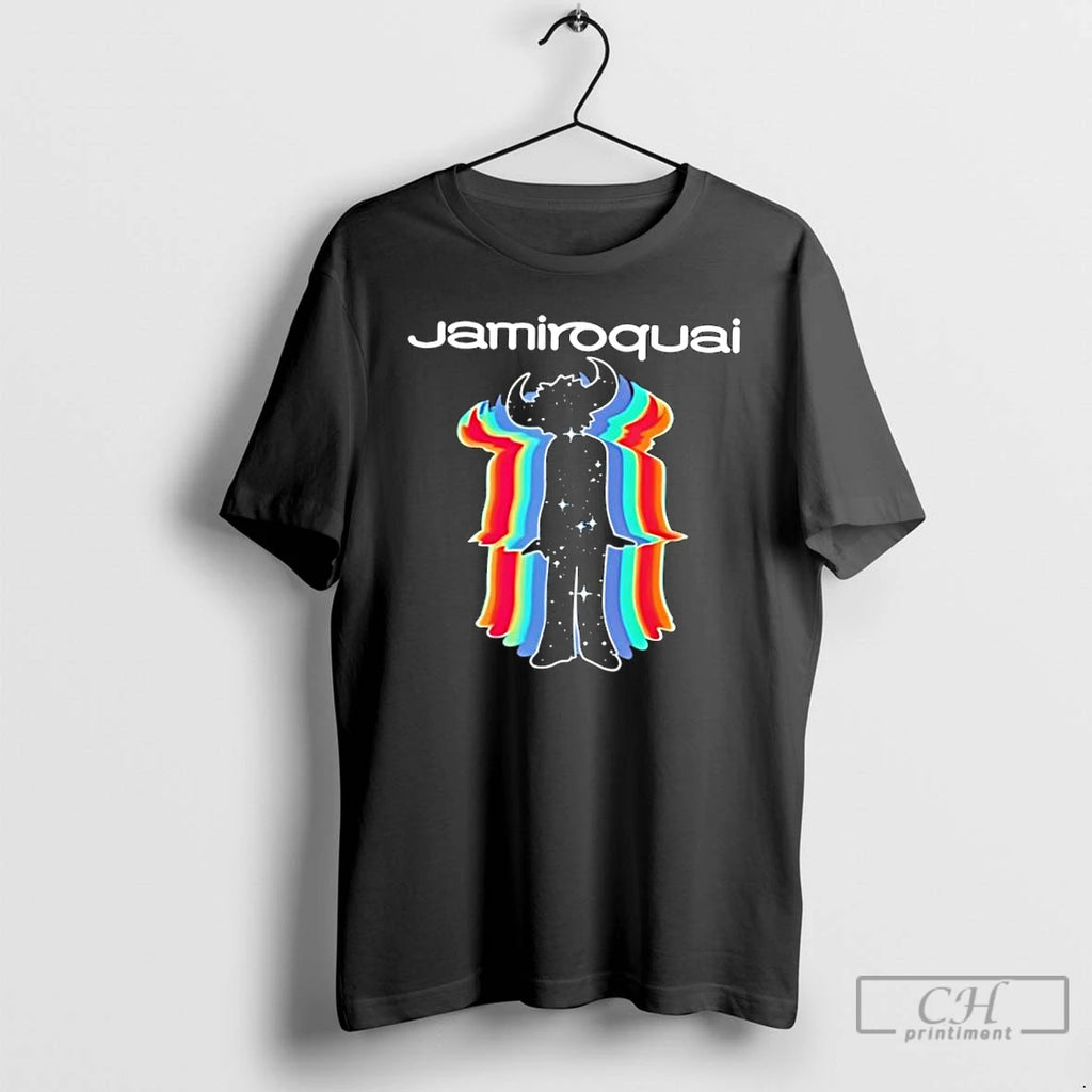 Classic Jamiroquai Rainbow Space Logo