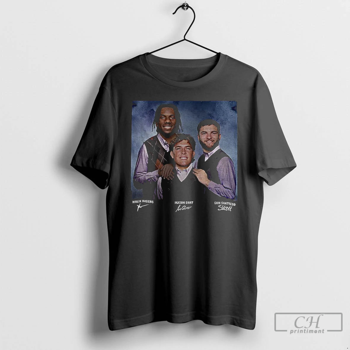 Classic Jaxson Dart Cam Skattebo Malik Nabers Football New York Step Bros T Shirts Sweater