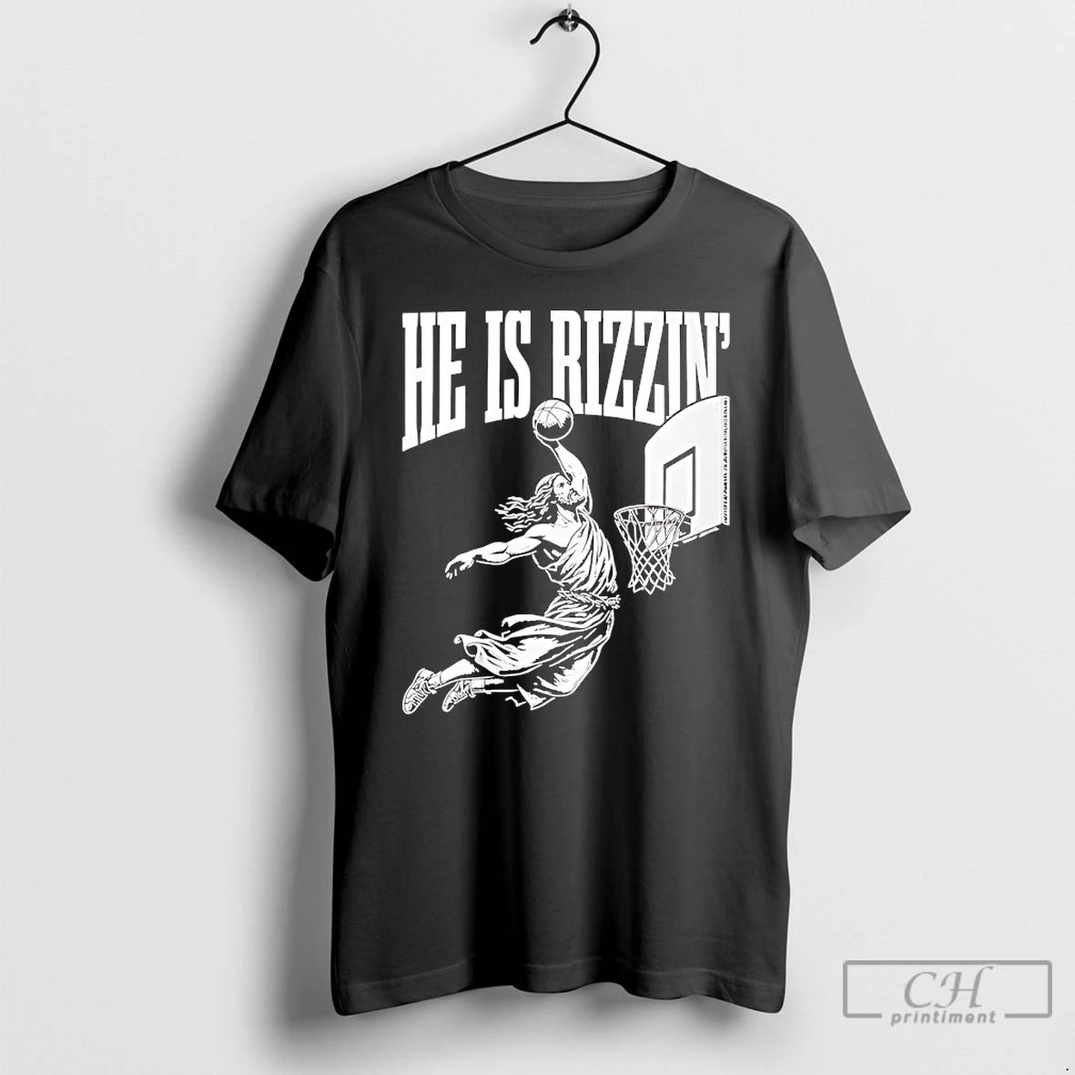 Classic Jesus Has Rizzen Basketball