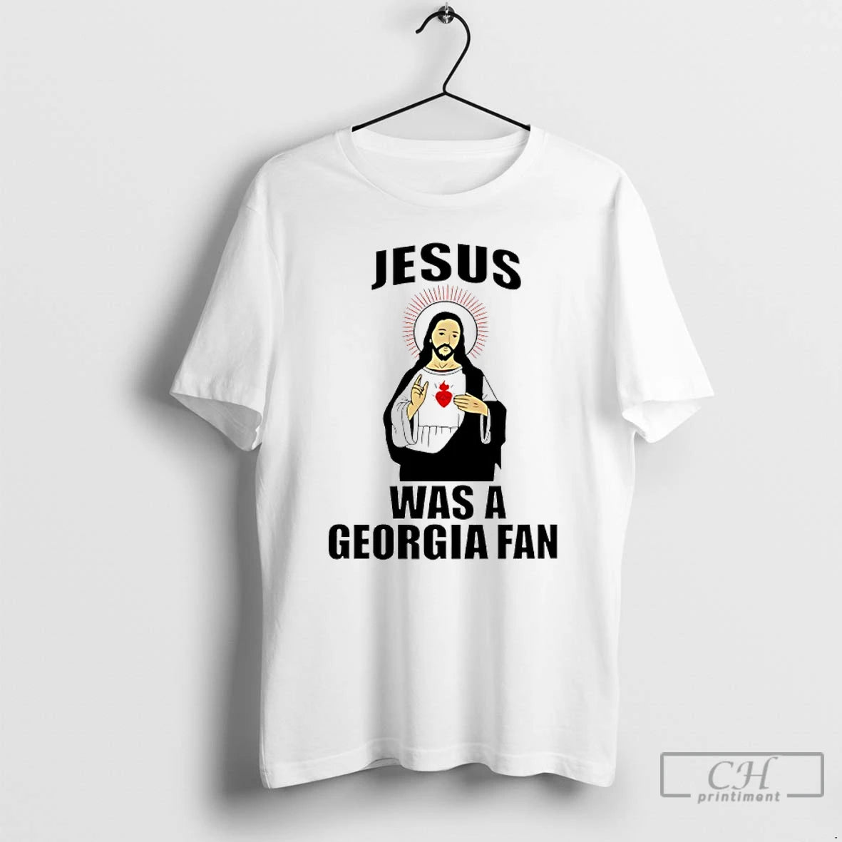Classic Jesus Was A Georgia Fan