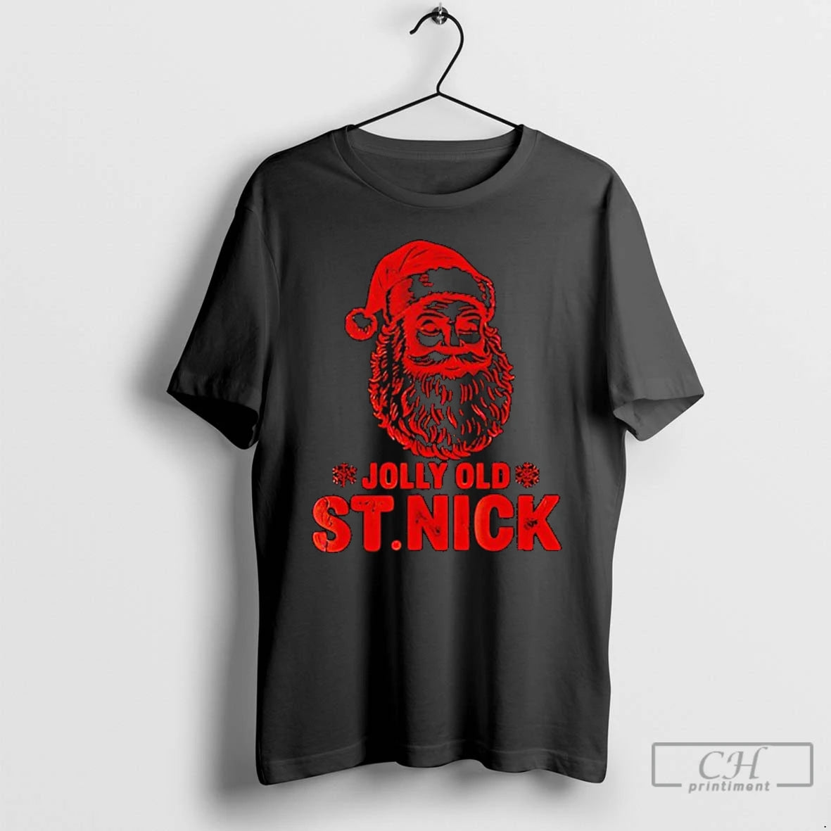 Classic Jolly Old St Nick Santa Claus Vintage Christmas