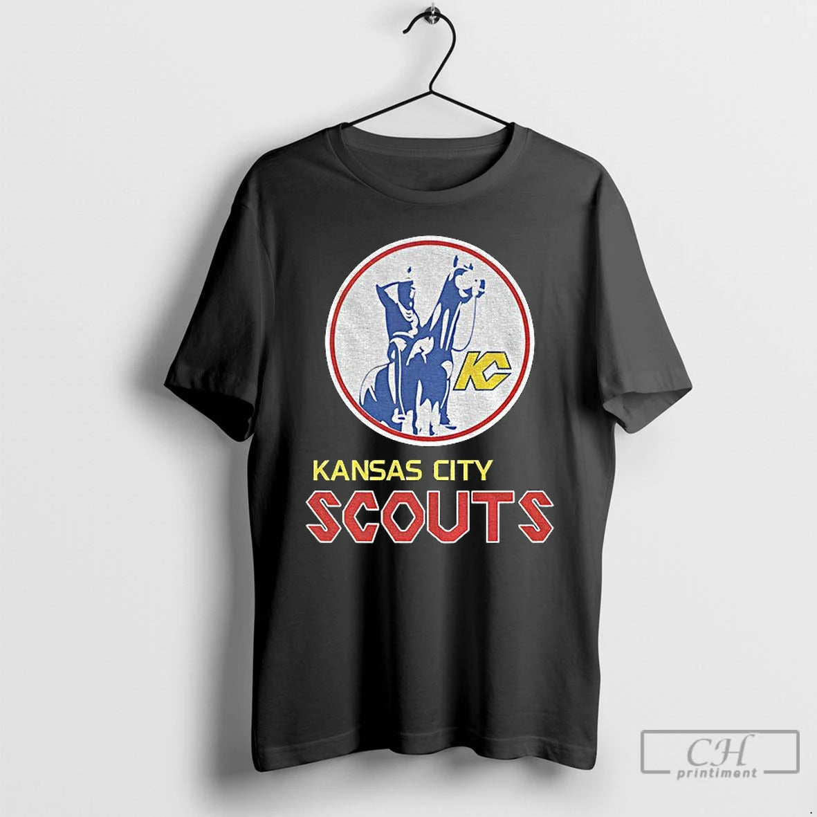 Classic Kansas City Scouts Jersey Adult Logo