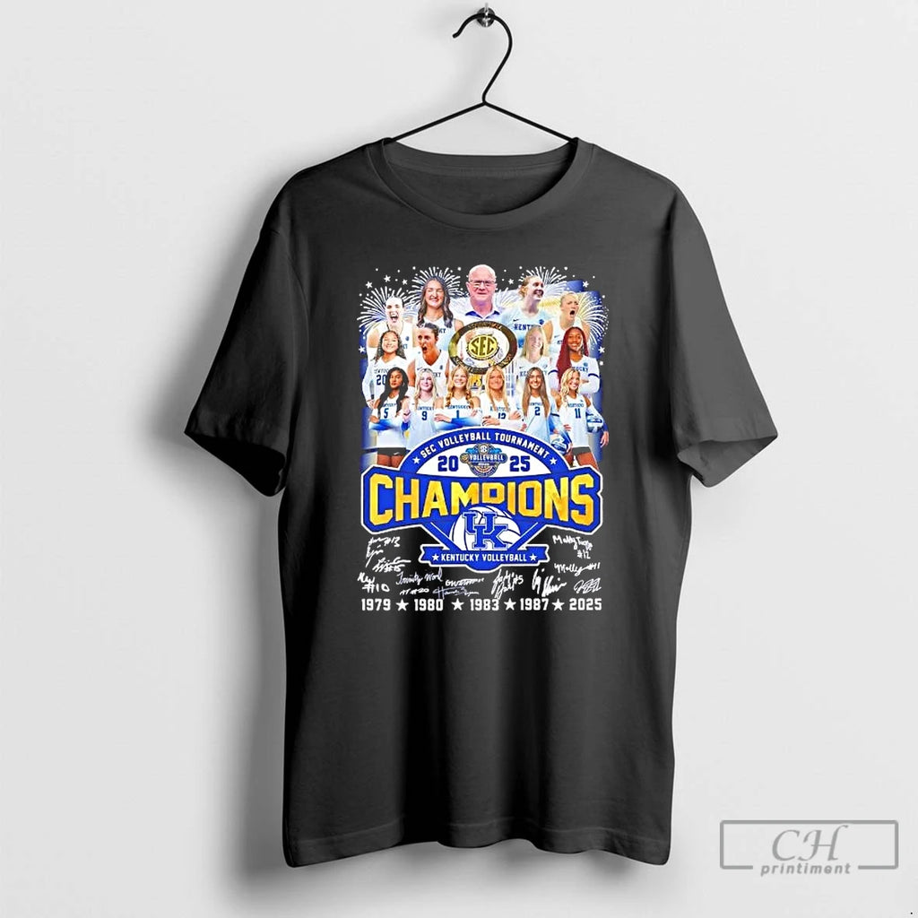 Classic Kentucky Wildcats 2025 Sec 5x Volleyball Tournament Champions