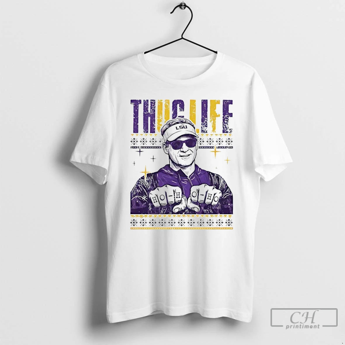 Classic Lane Kiffin Thug Life Christmas