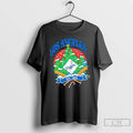 Classic Los Angeles Dodgers Ugly Christmas Tree Motif Est 1883 Logo