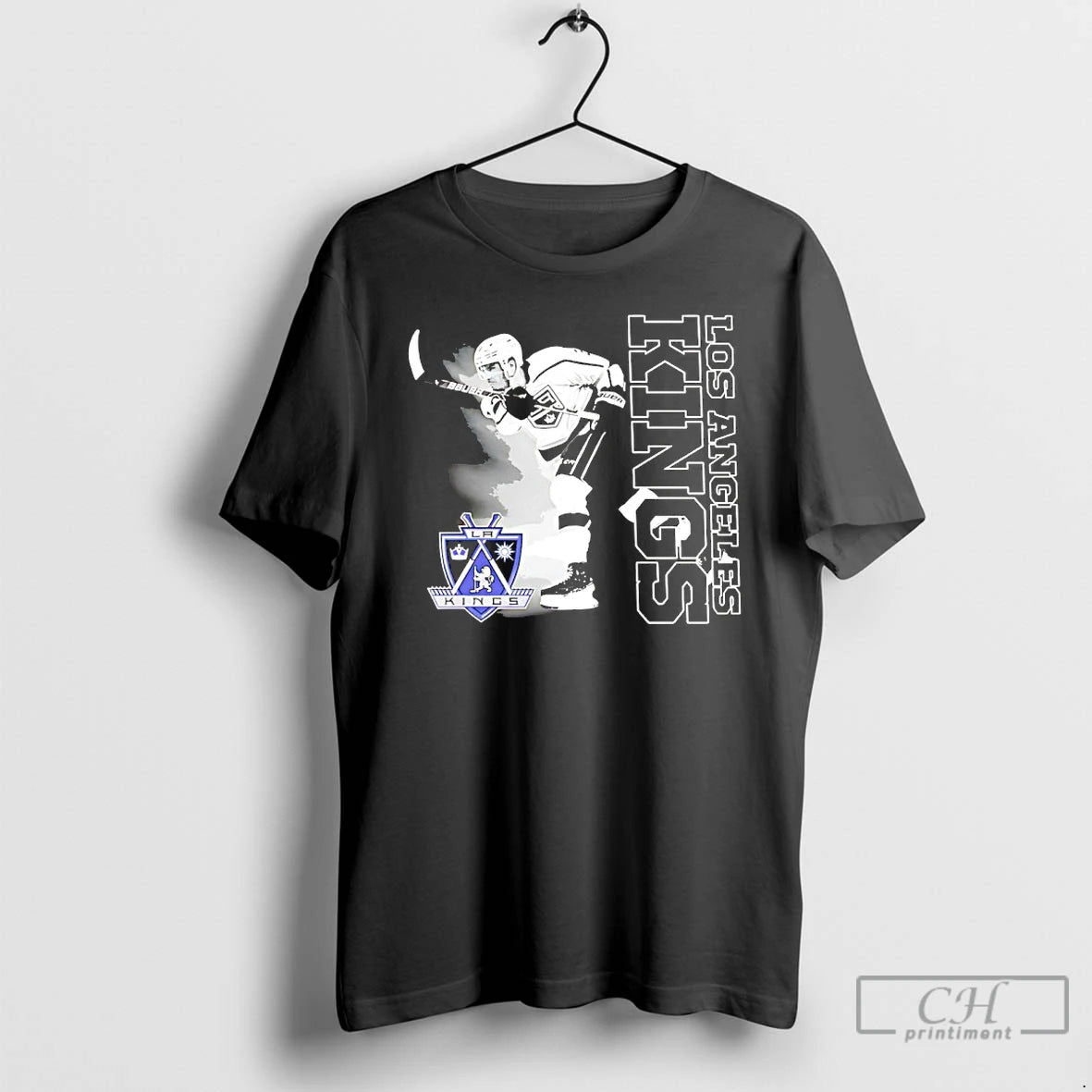 Classic Los Angeles Kings Gretzky Player Graphic