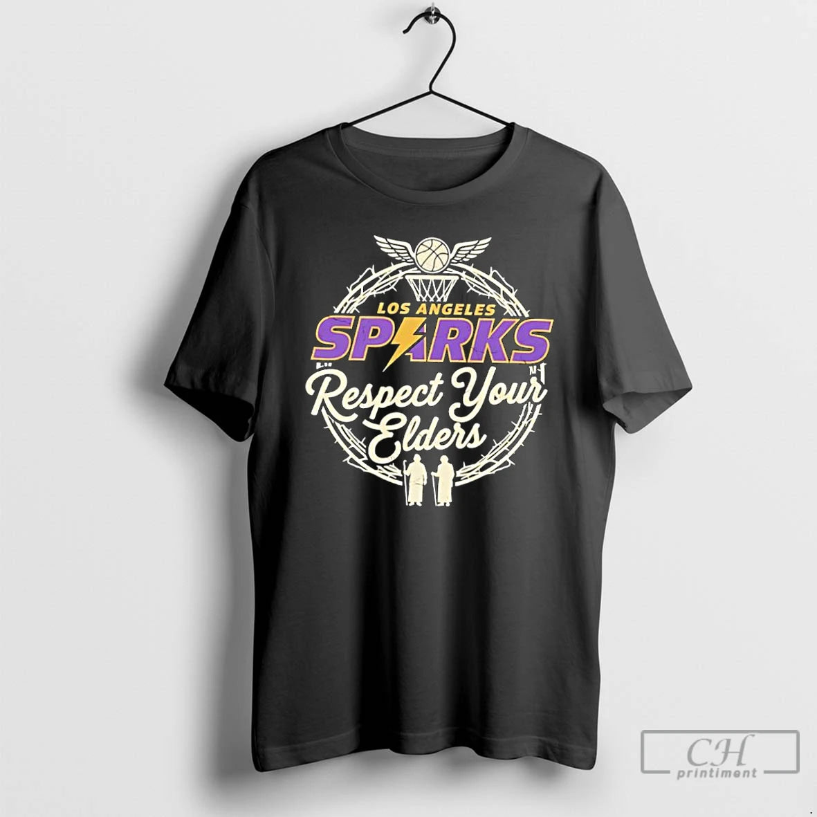 Classic Los Angeles Sparks Respect Your Elders