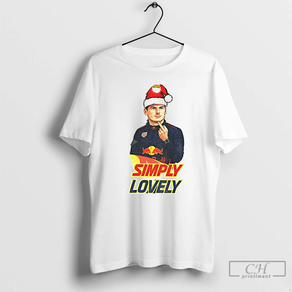 Classic Max Verstappen Middle Finger Christmas Simply Lovely