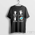 Classic Miami Dolphins Nothing Beats Rock Beats Scissors Paper Beats Rock Scissors Beats Paper