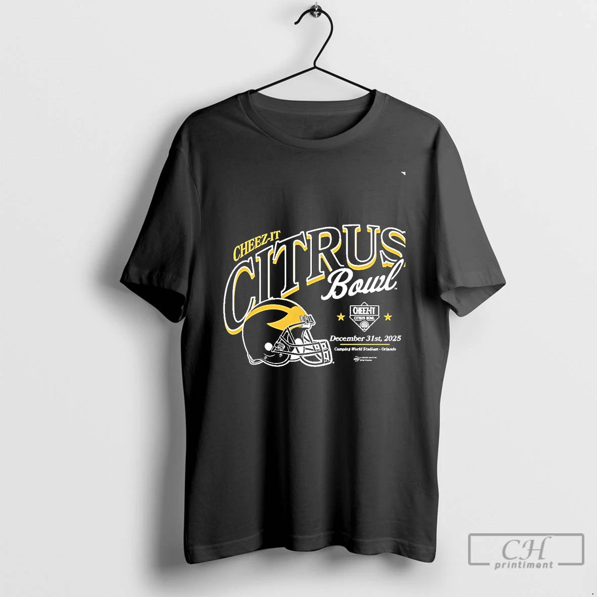 Classic Michigan Wolverines 2025 Cheez It Citrus Bowl Helmet Chriast